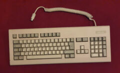 A2000 keyboard #01 (red "A" key)
