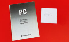 PC Commodore PC 10/20-III Setup Utility