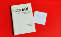 AMIGA 601 RAM EXP multilingual