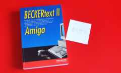 DB BECKERtext II Amiga