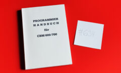 CBM Programmier-Handbuch CBM 600/700