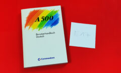 AMIGA A500 Benutzerhandbuch