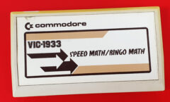 VIC-1933 Speed Math / Bingo Math
