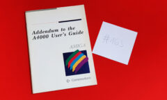 AMIGA Add to the A4000 User’s Guide