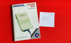 C64 MODEM 300 USER'S MANUAL