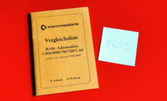 CBM Vergleichsliste RAM-Adressen